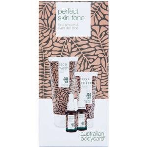 Australian 4-pak til ansigt - glat og jævn hud, 100 ml + 30 ml + 30 ml + 50 ml (Restlager)